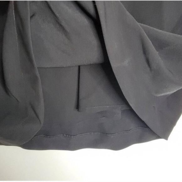 Anthropologie Adelyn Rae Black Mini Dress Sleeveless Spaghetti Straps - Picture 9 of 10